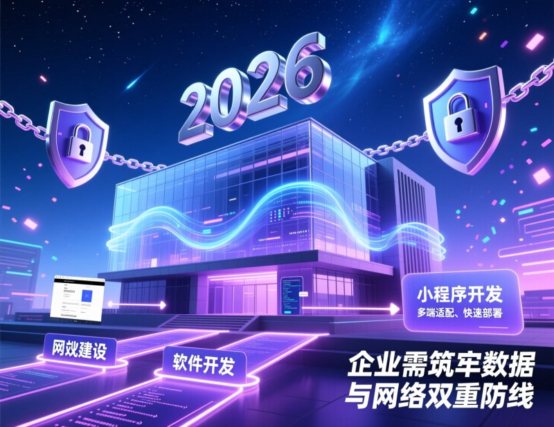 建站安全合规升级 2026 企业需筑牢数据与网络双重防线
