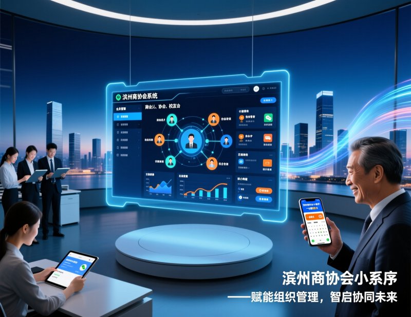 还在为商会、协会、校友会的管理效率低下而烦恼？滨州商协会系统为您助力